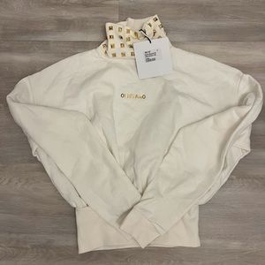 Odi Et Amo off white turtleneck sweatshirt